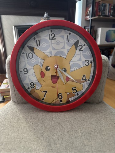 Pokemon pikachu wall clock - pikachu,