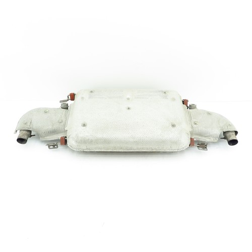 Rear exhaust silencer - exhaust,