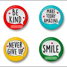 Positive Pin Badges | Multiple