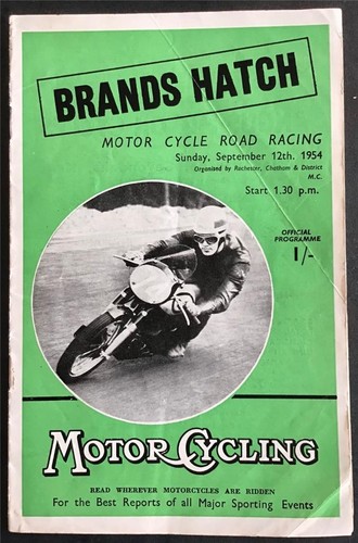 Brands hatch sep 1954 - hatch,
