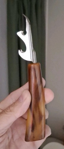 Vintage bottle can - bottle, opener