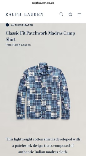 Polo ralph lauren - ralph, patchwork