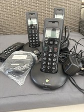 BT Black cordless graphite 2500 Digital answering machine