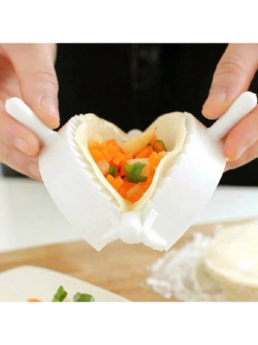 Manual dumpling maker - maker, dough
