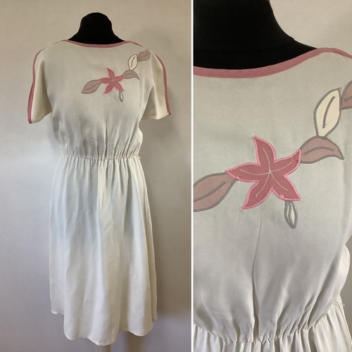 Vintage dress approx 80s - sz, 10