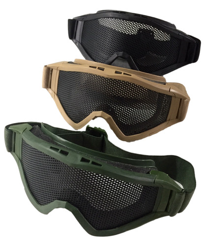 Airsoft tactical steel mesh - steel,