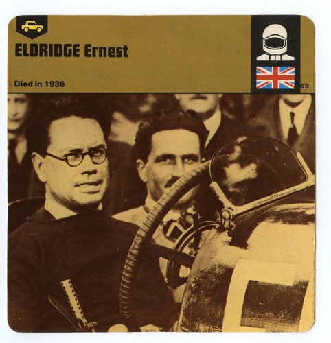 Ernest eldridge racing - eldridge,