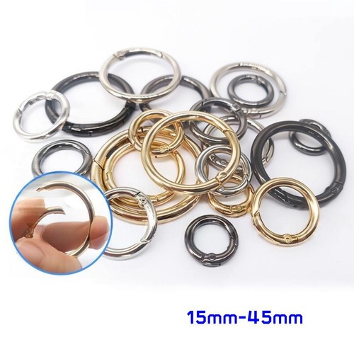 Metal hinged ring - ring, binder