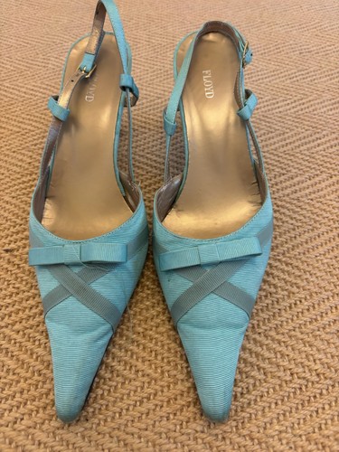 Floyd turquoise slingback - turquoise,