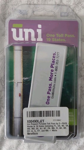 Pass uni one toll - e,