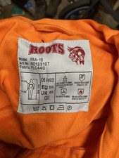 Roots Flame Retardant Overalls.