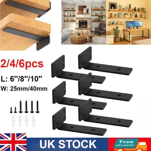 6pcs floating shelf - 2/4/6pcs,