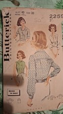1960s Vintage Butterick Sewing