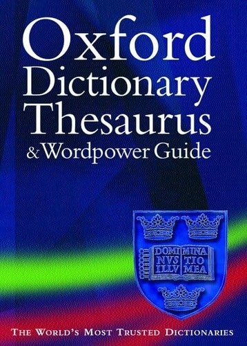 Oxford dictionary thesaurus - dictionary,,