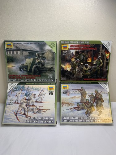 Zvezda soviet job lot - 1/72,