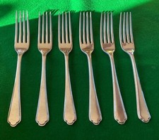6 Antique Walker & Hall Silver