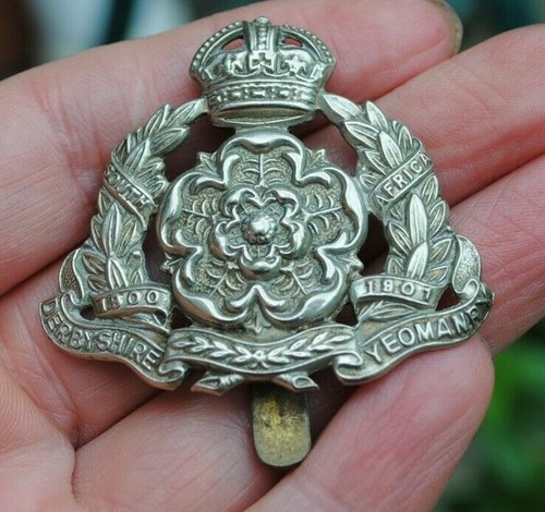 Derbyshire yeomanry cap badge