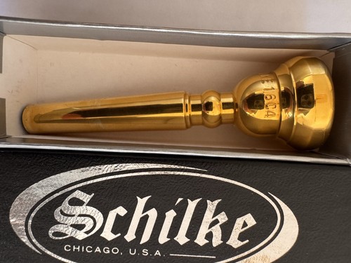 Gold plated schilke trumpet - gold,