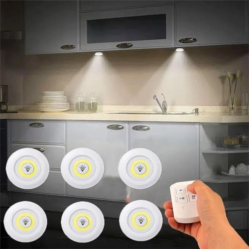 Remote control led push lights - led,