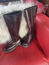 Leather Boot Knee High Woman’s Size 6 Brown