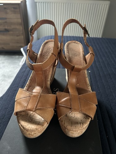 Hobbs bar wedge sandals - hobbs,