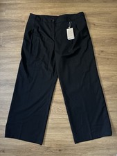 New Monki Black Wide Leg