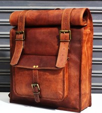 Mens Genuine Leather Backpack