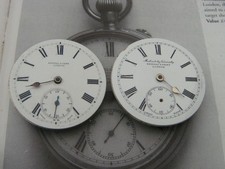 Kendal & Dent pocket watch movement movements working projects for conversion VG