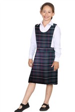 Girls pleated bib pinafore - girls,