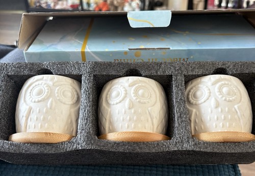 Owl plant pots small - owl,