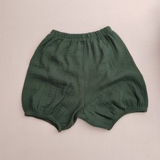 green Baby Bloomer Shorts