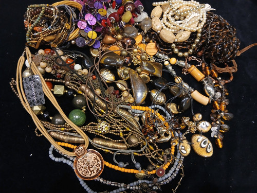 Job lot costume jewellery - job,