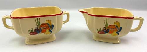Homer laughlin mexicana red - laughlin,