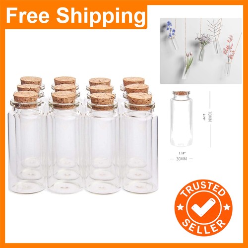 Clear mini glass bottles - clear,
