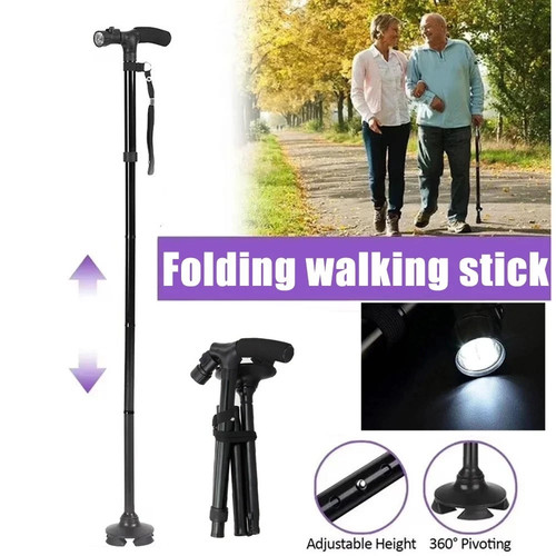 New folding walking cane - walking, with
