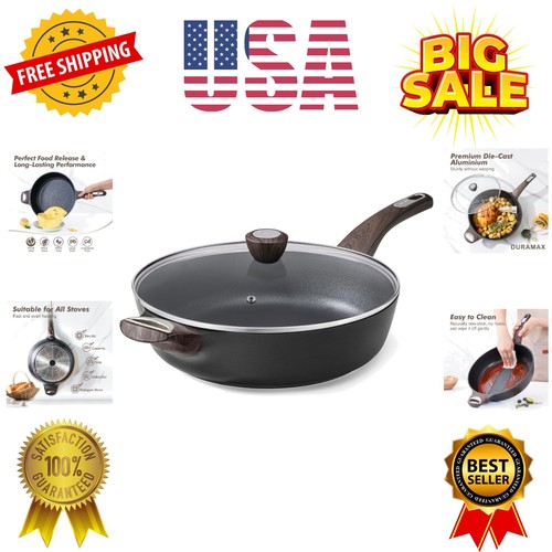 Nonstick frying pan skillet - nonstick,