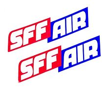 SHOWA SFF AIR FACTORY TYPE  FORK STICKERS DECALS for SUZUKI RMZ250 RMZ450 