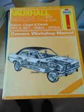 Vauxhall Magnum Saloon Estate, Coupe. HC I Workshop Manual,  Magnum, 1800 - 2300