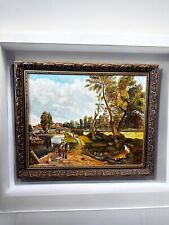 Original Oil On Canvas By