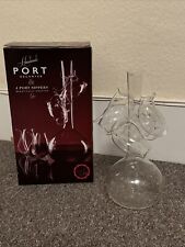 Lakeland Handmade Glass Port Decanter With 4x Sipper Glass Cups Read Description