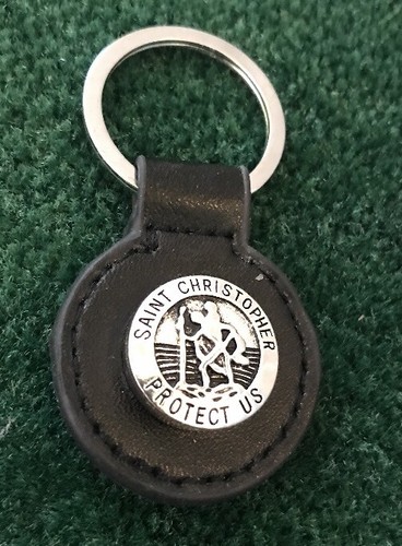 Christopher keyring leather - st,