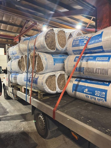 Knauf earthwool loft roll - earthwool,