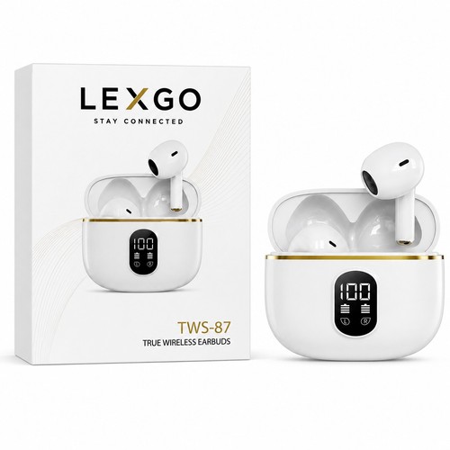 Wireless earbuds led - wireless,