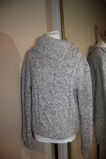 COS Ivory Grey Melange Marl