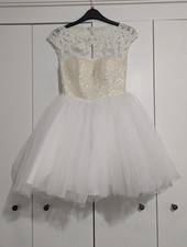 Sherri Hill Dress Size 8 White