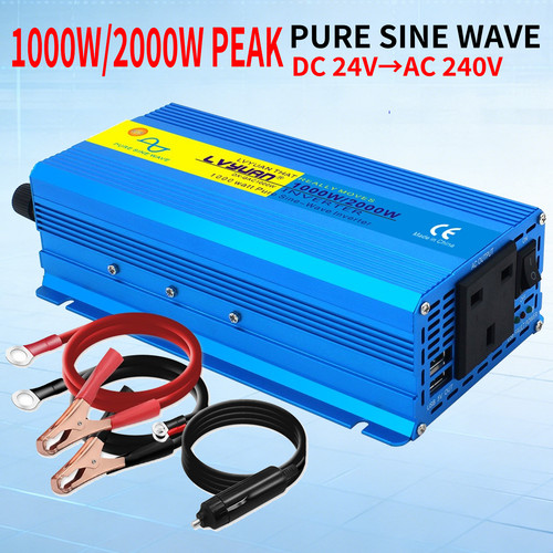 12v 24v 240v pure - 240v, wave