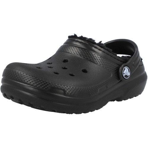Crocs kids black classic lined - black,
