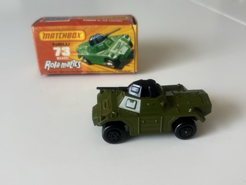 Matchbox mb73 weasel armoured - mb73,