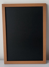 Wooden Chalkboard/ Message Board 10" x 14" Used Once - Great Condition