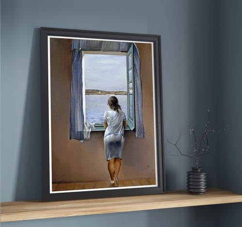 Salvador dali young - woman, at